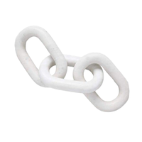 Ensemble de chaîne de décoration murale blanche et noire Article en résine Articles décoratifs pour la chambre Articles les plus adorables avec prix de vente entier en Inde