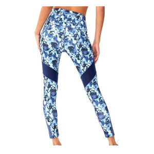 Legging personnalisé taille haute avec scrunch sur les fesses pantalon de yoga teinture sur nouette leggings de yoga sans couture avec contrôle du ventre pour femmes - Product Image 5