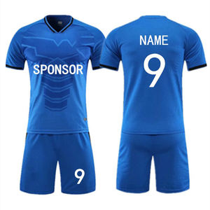 Hecho en fábrica, último diseño de sublimación, camiseta de fútbol de Francia, conjuntos de uniformes de entrenamiento de fútbol Deportivo - Product Image 1