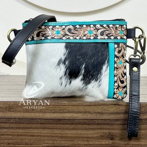 Bolso Bandolera Multifuncional Ligero de Cuero Vacuno Hecho a Mano, Mini Bolso de Hombro Elegante para Mujer, OEM ODM - Product Image 1