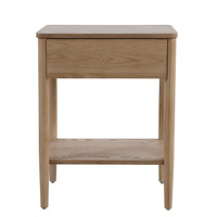 Armoire de chevet de chambre à coucher au design minimaliste nordique scandinave Table de chevet de haute qualité Meubles en bois massif