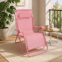 Chaise de plage pliable moderne en métal pour pique-nique, pêche, camping, jardin, chaise de plage portable pliable, chaise zéro gravité