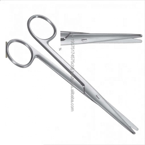 Tijeras de Disección Metzenbaum Premium CE, Hojas Curvas y Rectas, Acero Inoxidable, Cirugía de Tejidos Blandos, Certificación ISO13485, OEM - Product Image 1