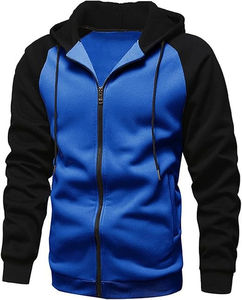 Sudadera con capucha y cremallera de algodón de alta GSM, bordado personalizado, ropa de calle de peso pesado, ajuste extragrande, calidad Premium, proveedor OEM - Product Image 2