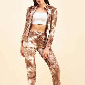 Survêtements en velours pour femmes, best-sellers, motif uni, respirants, décontractés, hiver, couleur personnalisée, prix bas, streetwear, grandes tailles - Product Image 4