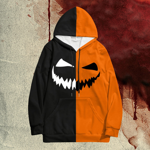 Sudadera con Capucha Personalizable de Algodón 100% Térmica de Lujo para Hombre, Invierno, Halloween, Transpirable - Product Image 6