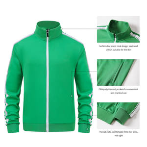 Conjunto de chándal con estampado para hombre de algodón 100% al por mayor, chándal transpirable para gimnasio, entrenamiento físico, ropa de invierno, tela personalizable - Product Image 4