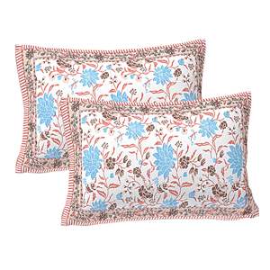 Juego de Sábanas Dobles 100% Algodón con Estampado Floral, 3 Piezas con 2 Fundas de Almohada (SHKV1032) - Product Image 3