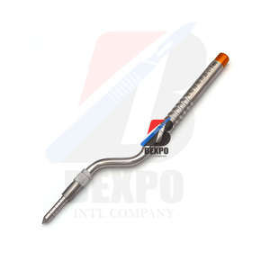 OEM/ODM Instruments dentaires manuels de cône de levage de sinus d'acier inoxydable Osteotome Bone Pusher Angle Cone Acier inoxydable - Product Image 5