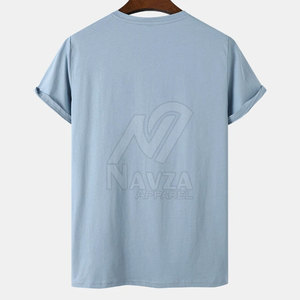 Camiseta estampada de algodón 100% de corte holgado para hombre, precio mayorista económico, camisetas con logo personalizado al mejor precio - Product Image 2