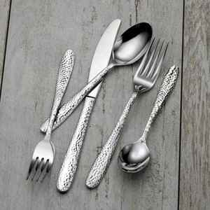 Ensemble écologique de couverts d'acier inoxydable, ensemble de couverts polonais de miroir d'acier inoxydable - Product Image 1