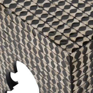 Venta al por mayor de artículos nuevos, muebles modernos para el hogar, mesa auxiliar con Incrustaciones de nácar, Forma cuadrada clásica hecha en Vietnam - Product Image 3