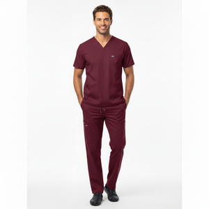 Tenues d'infirmiers pour hommes, tissu de qualité médicale, coupe confortable, couleurs et logo personnalisés pour les professionnels de la santé, hôpitaux et cliniques - Product Image 3