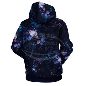 Sweat à capuche graphique pour homme en tissu polaire doux, imprimé personnalisable, écologique, respirant pour un confort tout au long de la journée - Product Image 4