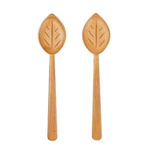 Ensemble de couverts à salade en bois de luxe de meilleure qualité faits à la main Vaisselle de cuisine de qualité-Cuillère et fourchette Outils de service - Product Image 1