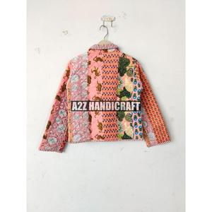 Chắp Vá Của Phụ Nữ Bông Áo Khoác Phong Cách Boho Vá Áo Khoác Bông Handmade Áo Khoác Áo Khoác Ngày Lễ Quà Tặng Nút Gần gũi hơn Quà Tặng Cho Cô - Product Image 2