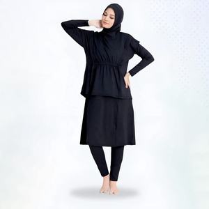 Ropa Deportiva Musulmana Modesta, Hijab, Top Islámico Holgado de Manga Larga, Última Moda en Ropa Deportiva Musulmana para Mujer, Secado Rápido y Transpirable - Product Image 5