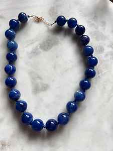 Collier pour femme perles diamant pierre naturelle perle résine matériel fête des mères cadeau bijoux luxe bohème motif géométrique - Product Image 3