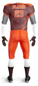 Maillot de football américain avec logo personnalisable pour hommes et femmes, vêtements respirants en couleurs sublimées, Offre Spéciale pour adultes - Product Image 3