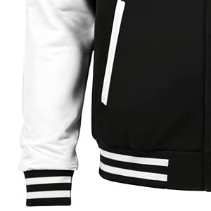 2025 personalizado 100% algodón pesado Chenille bordado lana letras hombres Varsity College chaqueta de béisbol para hombres - Product Image 3