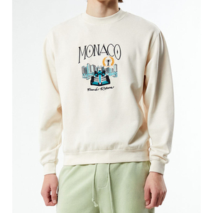 Precio barato Ropa informal Nuevo diseño Sudadera de cuello redondo Sudaderas transpirables para hombres Hecho en Pakistán - Product Image 1