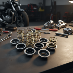 Kit de ressorts d'embrayage en métal renforcé Pinasco pour transmissions de moto, fabriqué en Italie - Product Image 3