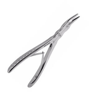 Medic Instrument Chirurgical Beyer Os Rongeurs 2mm 15cm Double Action Courbé Allemand En Acier Inoxydable Manuel CE Certifié Forceps - Product Image 2