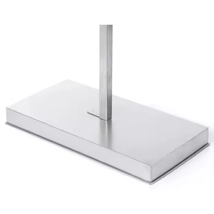 เชิงเทียนเมโนราห์ 9 เสา ชุบเงินหรูหรา เป็นมิตรกับสิ่งแวดล้อม ทำด้วยมือจากโลหะ สำหรับตกแต่งบ้านในเทศกาลคริสต์มาส โดย Decor Impex - Product Image 4