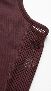 Camiseta de Baloncesto de Granate Mate Premium para Equipos de Élite, Clubes de Entrenamiento, Ropa Deportiva Transpirable de Malla - Product Image 6