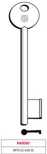 Chiave a Mappa 6p7s (g. Vaz 0) Brevetto - Product Image 1