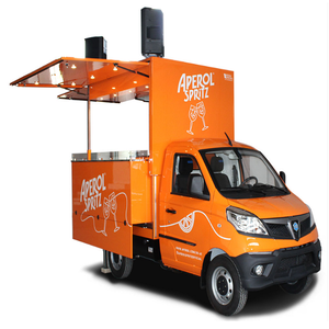 Qualité supérieure Restaurant mobile entièrement équipé Traiteur Food Truck Livraison rapide Stock Hot Dog Fibre de verre Street Food 220v - Product Image 5