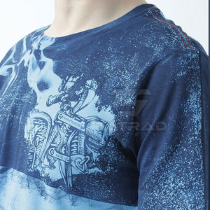 เสื้อยืดผ้าแคนวาสพิมพ์ลายแบบซับลิเมชั่นสำหรับผู้ชาย คุณภาพพรีเมียม ระบายอากาศได้ดี แห้งเร็ว เป็นมิตรต่อสิ่งแวดล้อม สินค้ามาใหม่ รับผลิตตามสั่ง ขนาดตามสั่ง - Product Image 6