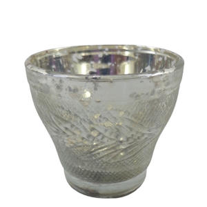 Bougeoir en métal décoratif pour la maison bougeoir en placage d'étain pour mariage et fête décor fait à la main en vrac - Product Image 5