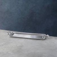 Langlebiges Metall-Handwerk Modernes Serviertablett mit Griffen für Hotels Hochzeiten Ramadan Elegante Häuser - Edelstahl Maßanfertigung