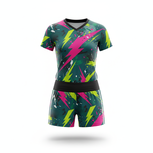 ชุดวอลเล่ย์บอล & รักบี้ออกแบบได้ตามต้องการชุดกีฬาโพลีเอสเตอร์100% แห้งเร็วระบายอากาศได้ดีชุดฝึกทีมพิมพ์โลโก้ได้ตามต้องการ - Product Image 2