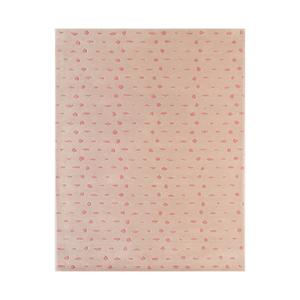 Ensembles de tapis rectangulaires abstraits minimalistes faits main en laine de Nouvelle-Zélande beige de luxe, tuftés à la main, à poils longs, anti-taches, pour salon - Product Image 1