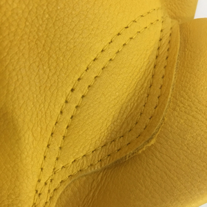 FineFit Gants de conducteur durables Keystone Thumb Rigger avec des gants de jardin floraux respirants en cuir de vache floral pour le travail à vélo - Product Image 3