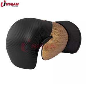 ถุงมือคิกบ็อกซิ่งหนัง PU ทนทานปรับสายรัดข้อมือกันลื่น8ออนซ์สำหรับมวยศิลปะการต่อสู้ - Product Image 6