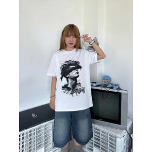 Camiseta ecológica formal Unisex de marca local, Manga corta holgada, 100% algodón - Product Image 2