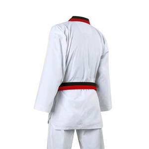 Uniforme de Taekwondo profesional con personalización de logotipo Ideal para todos los niveles de habilidad de Fujex Sports - Product Image 3