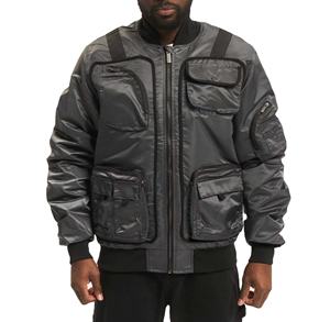 Vente en gros de blouson d'aviateur couleur nylon 2025 personnalisé style hiver décontracté avec broderie vente en gros 2026 - Product Image 1