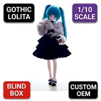 Vente en gros : Boîte mystère de poupée BJD Gothic Lolita, figurine articulée en PVC 1/6 personnalisée, style Anime, OEM, objet de collection