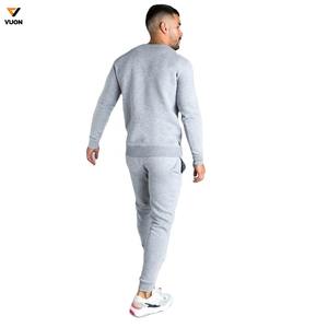 2025 venta al por mayor 100% algodón uso diario de gran tamaño Otoño Invierno 410 GSM cuello redondo estampado logo sudadera de hombre - Product Image 3