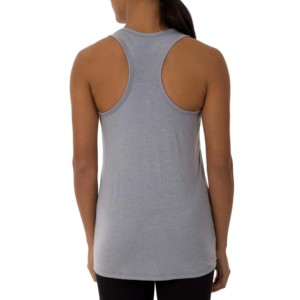 Femmes grande taille Fitness entraînement débardeurs gris Gym Design respirant coton/bambou Fiber Jersey pour été course Singlet pour - Product Image 6
