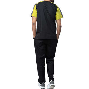 Uniformes Médicos de Verano Hechos a Medida para Hombres, Trajes de Médico Personalizados y Ropa de Laboratorio de Enfermería Hecha de Spandex - Product Image 3