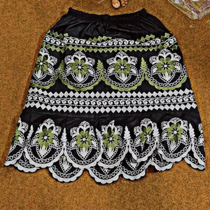 Jupes en coton de haute qualité les plus vendues Broderie hawaïenne sur l'île Tailles personnalisées Tissu respirant Décontracté Prix direct d'usine - Product Image 5