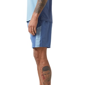 Survêtement en nylon personnalisé coupe-vent sweat à capuche zippé et short ensemble coupe-vent uni ensemble court coupe-vent hommes ensemble de survêtement coupe-vent 2026 - Product Image 4