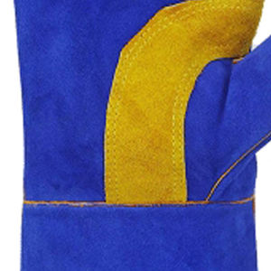 Gants de soudage en cuir de meilleure conception personnalisée, nouvelle arrivée meilleure fabrication de gants de soudage de qualité supérieure très exigeants - Product Image 3