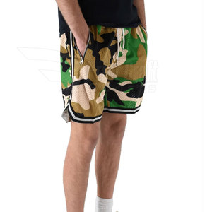 กางเกงขาสั้นตาข่ายสำหรับผู้ชายกางเกงขาสั้นตาข่ายกางเกงขาสั้นผ้าตาข่ายสำหรับผู้ชายมีบริการผลิตตามสั่ง - Product Image 5