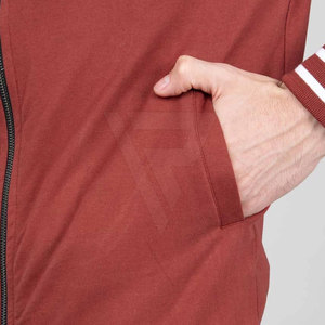 แจ็กเก็ตเลตเตอร์แมนฤดูหนาวของผู้ชายขายดีปกตั้งไซส์ XL มีฮู้ดปรับแต่งโลโก้ได้ - Product Image 6